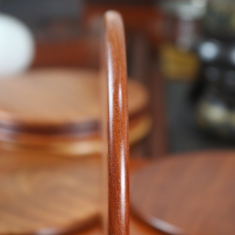 实木隔热垫家用木质缅甸花梨x耐高温餐桌盘子碗碟防烫隔热垫子锅