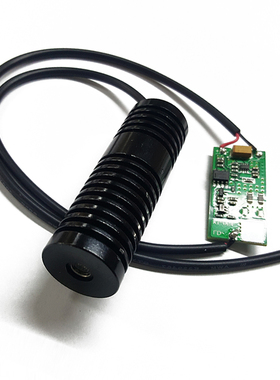 520nm大功率点光斑激光模组u 绿色600mw激光灯远距离照射  电压12