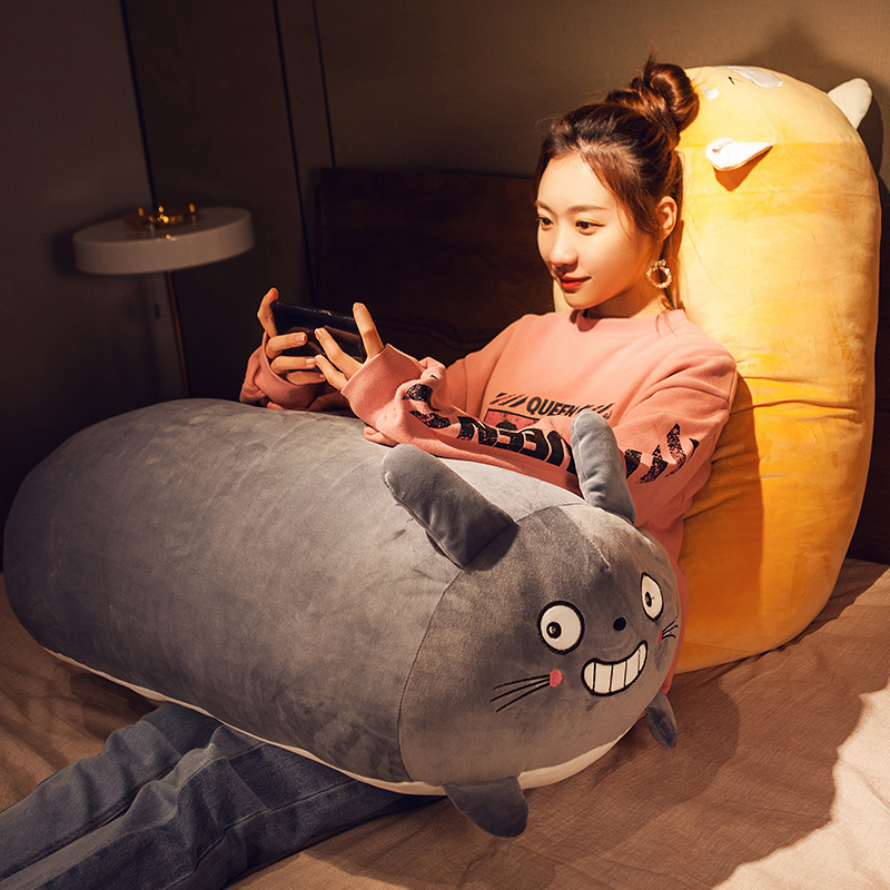 抱枕长条枕靠枕床头板软包t腰靠垫大靠背垫床上枕头可爱睡觉男朋