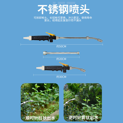 家用高压水枪h清洗机空调清洗专用设备 手持式洗车机内外机适用