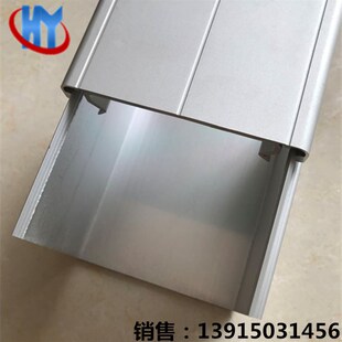 8080加厚线h槽铝合金线槽80*80铝槽走线槽铝型材线槽铝槽盒桥架