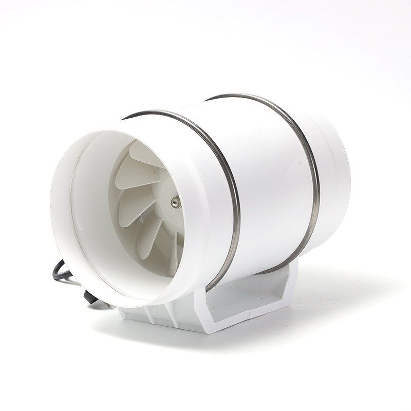 实验室防腐耐酸碱斜流风机超强吸力通风J管道吸烟静音增压排风扇