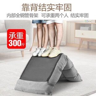 学生宿舍床上靠背躺椅子阳台小户型D单人折叠简易家用休闲懒人沙