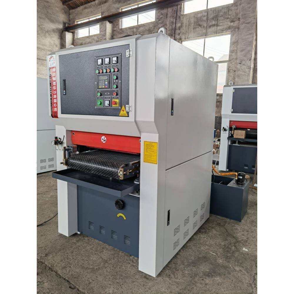 自动去毛刺倒角拉丝机铝板不锈钢钣金打磨抛光金属水磨平面砂光机