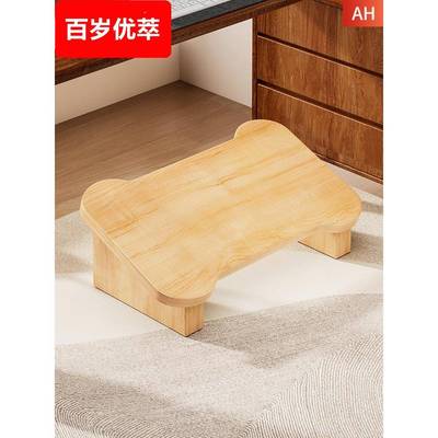 工位脚踏板增高板办公室脚垫防翘二郎腿神器桌下垫脚凳沙发踩脚凳