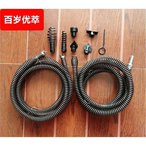 家用手电钻疏通器弹簧直径16mm软簧疏通下水管道