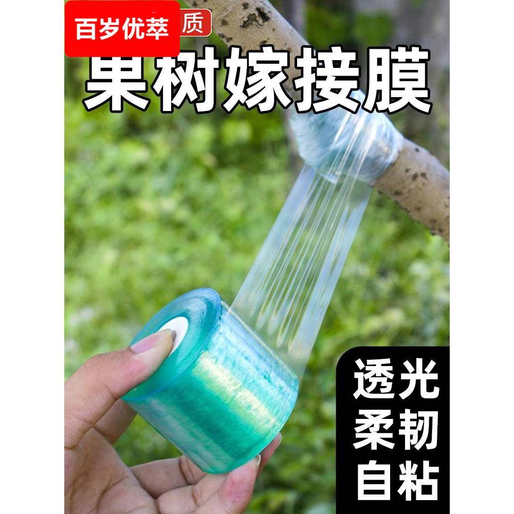 德国嫁接膜果树专用园林自粘式膜无需打结薄膜包扎带缠绕膜胶带