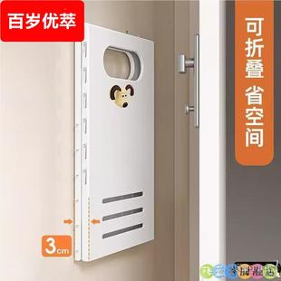 门口外卖放置箱置物架篮筐入户门收纳篮子免接触快递放门口架折叠