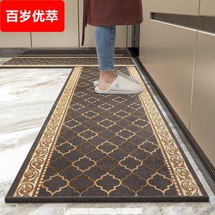 家用厨房地垫吸油防滑长条吸水垫子厨房耐脏防油防水脚垫地毯