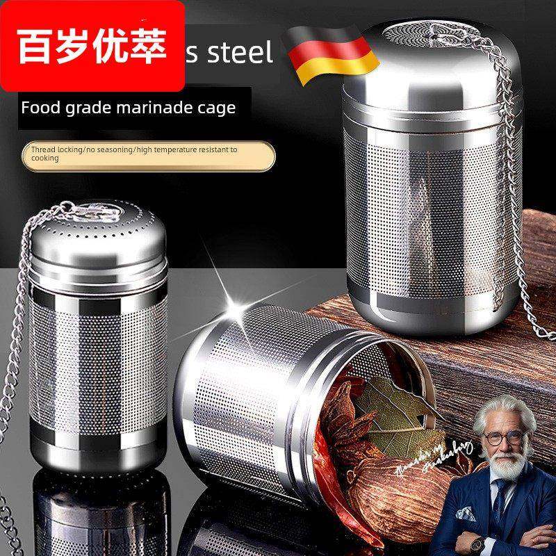德国316不锈钢卤笼304炖调味盒煮肉汤过滤调味球香料包装盒,厨房/烹饪用具,调味瓶罐/调料研磨器,淘宝优惠券,粉丝福利购,淘宝优惠卷