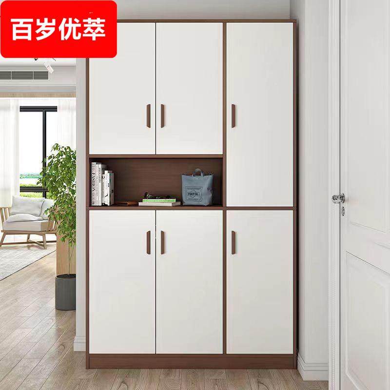 防尘鞋柜特价清仓家用大容量玄关柜简约现代门口经济型网红储物柜