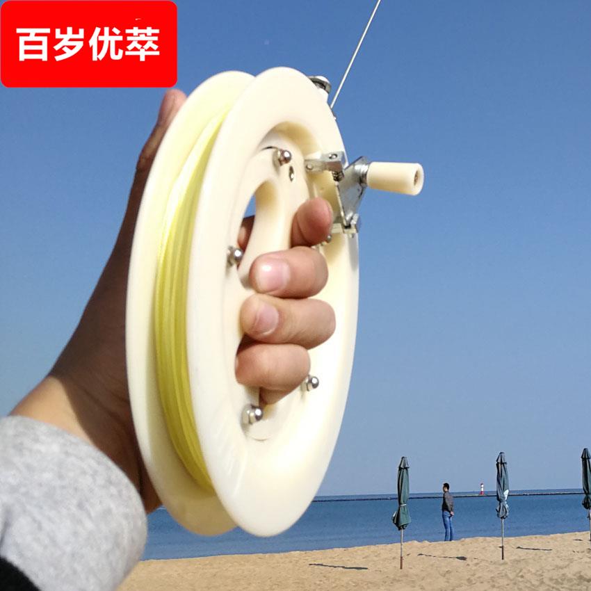 新款风筝轮盘风筝线轴收线器绕线轮耐摔潍坊新款风筝塑料