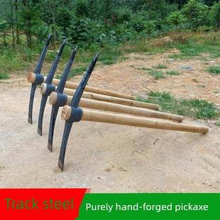 采购产品国外大型手锻镐，农用十字镐，铁镐，锄头，户外挖桩，挖