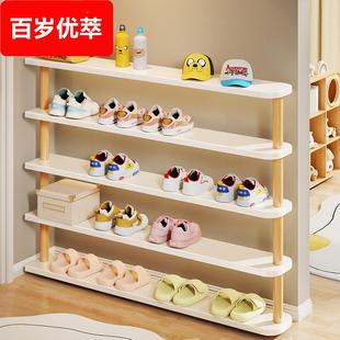 儿童鞋架宝宝专用小型门后极窄放鞋置物架门口家用迷你超窄小鞋柜