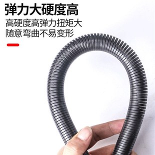 电工弹簧弯管器PVC3/4/6分管A专用弯管子重型1.5米加长手动弯线管