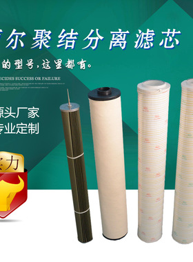 替代 颇尔滤油机专用聚结油水分离滤芯Z1203126 HCP系列滤油机滤
