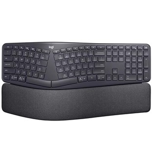 罗技K860商用人体工学键盘分体式键盘无线蓝牙键