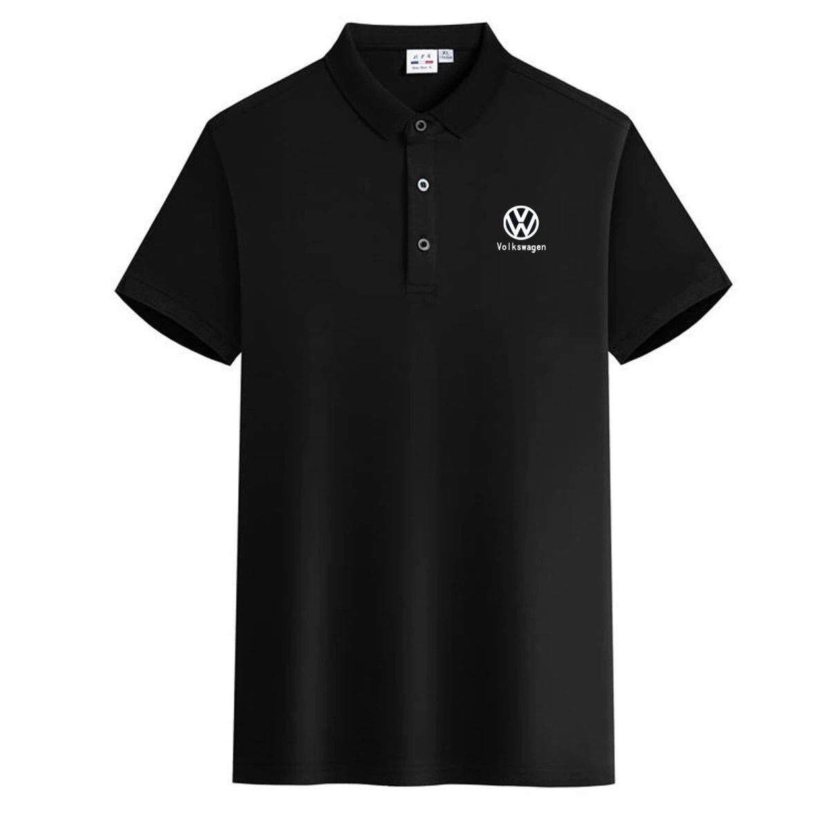 新款上汽大众4s店工装T恤定制汽车城销售员工作服POLO衫车标logo