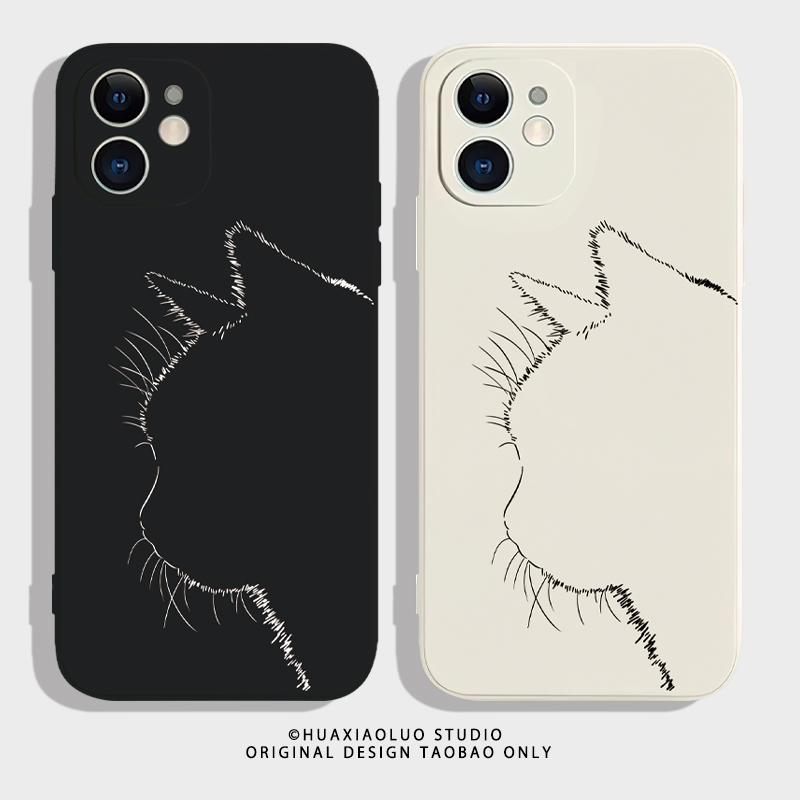 影子猫适用oppok13turbo手机壳findx9/8/7/6/5/3pro硅胶k12x新款k9pro磨砂k11薄k10防摔k9x/s男女k5全包k7