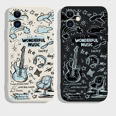 蓝调涂鸦适用oppoa1pro手机壳A8新款a7软a3磨砂a1活力版a5薄a1x防摔a11s男a9女a9x全包a6硅胶a11x潮pro套a2m