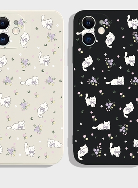 花季喵少女适用oppoa96手机壳a97新款a58x男a93女a95/a94防摔a85全a55包a83t磨a57砂a36薄a56硅a72胶a92s保护