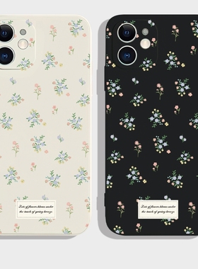 花田碎花适用vivoy77手机壳y52s新款磨砂y55t/s薄防摔y54s男y51s女y53s全包y50t软y37硅胶t2版vivoy37c软y72