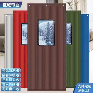 棉门帘隔音保暖防风冬季 秋冬款 商用家用冷库车间超市加厚保温防寒