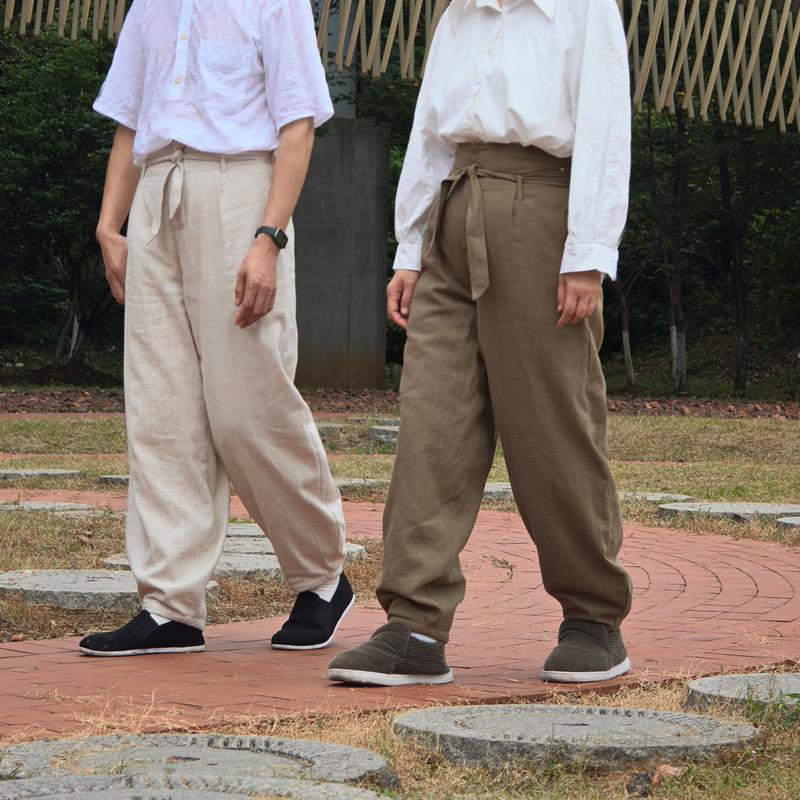 古依源厚高腰棉花排湿寒棉裤养身