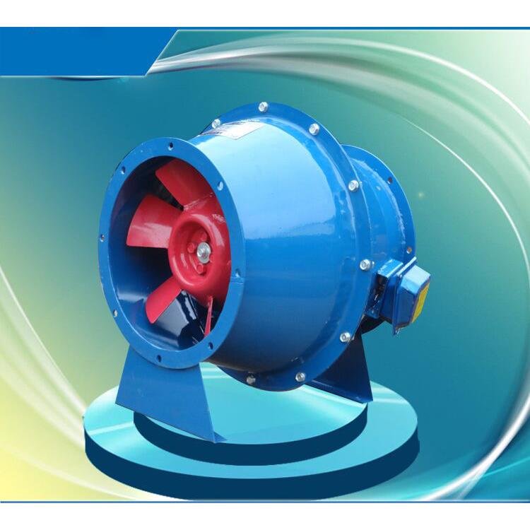 SJG低噪音玻璃钢斜流式管道风机排风机抽风机