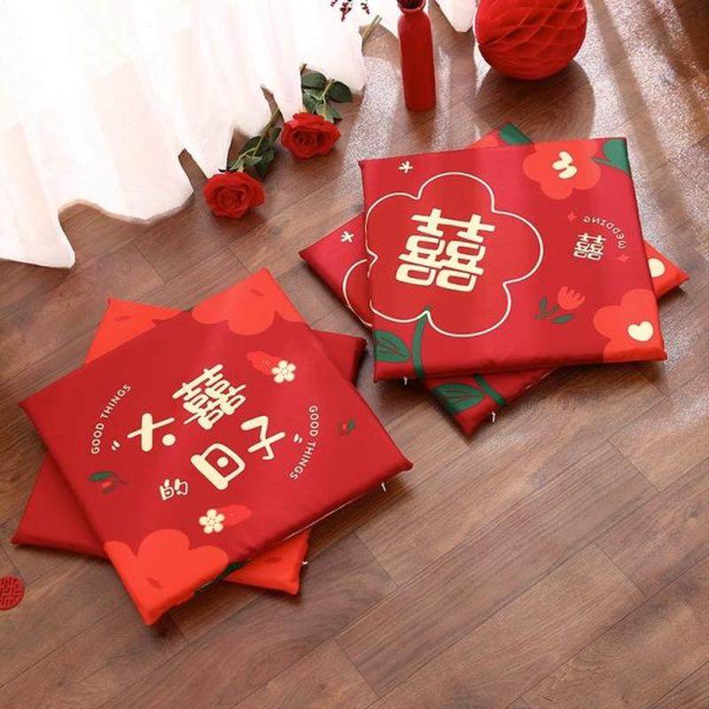 顺便买卖结婚跪垫一对敬茶跪拜喜垫新娘红色坐垫敬酒改口茶喜字垫,节庆用品/礼品,婚庆跪垫,淘宝优惠券,粉丝福利购,淘宝优惠卷