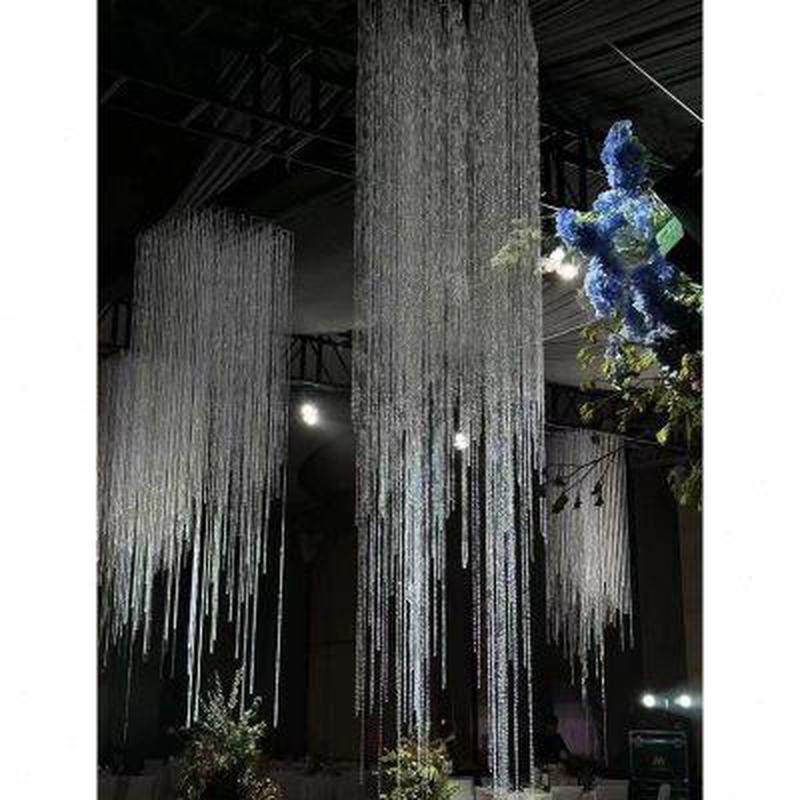 新款婚庆吊顶道具若汐铁艺亚克力吊顶装饰地球珠帘流苏挂件,节庆用品/礼品,路引,淘宝优惠券,粉丝福利购,淘宝优惠卷