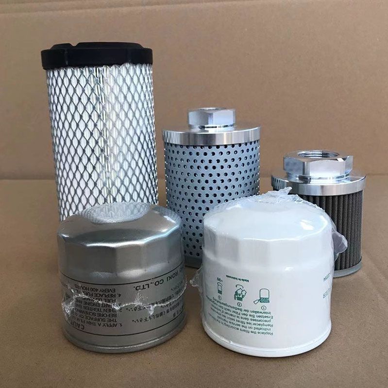 适配山东临工ER616 16挖掘机回油/吸油滤芯机柴空滤清器微挖配件