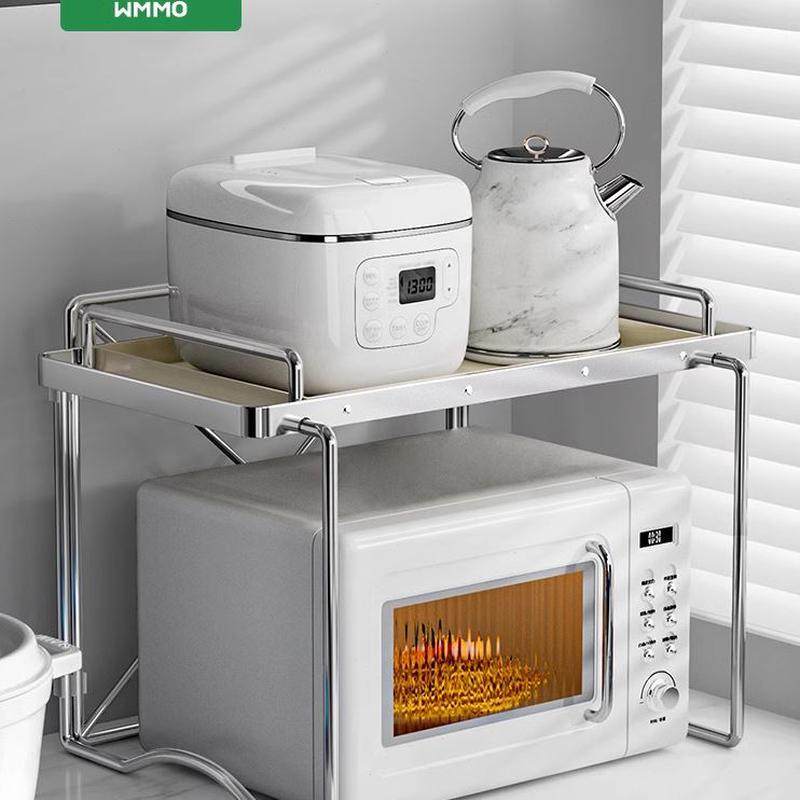 橱柜物鸣多功能双层收纳烤箱台面桌面厨房置物架微波炉架家用子,厨房/烹饪用具,厨房置物架/置物柜/角架,淘宝优惠券,粉丝福利购,淘宝优惠卷