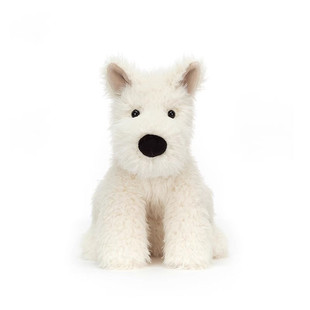 门罗苏格兰梗狗狗毛绒玩具西高地小狗玩偶礼物公仔安抚娃娃送女生