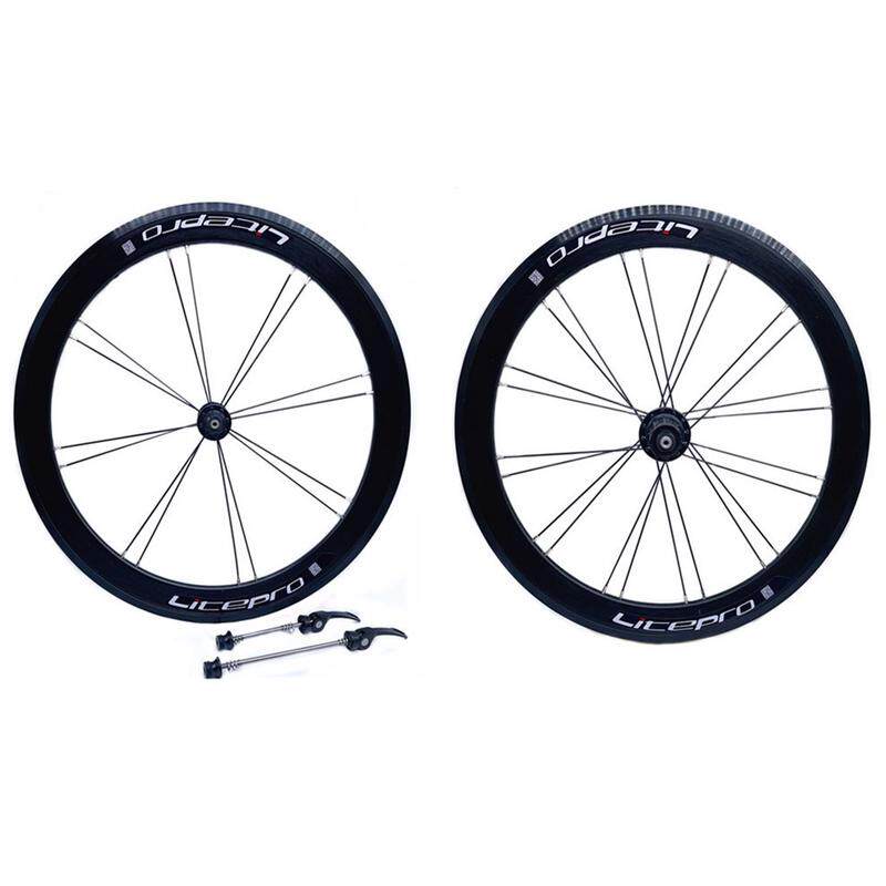 litepro高框刀圈轮组20寸451高圈V刹变速轮 升级改装大行风行P8