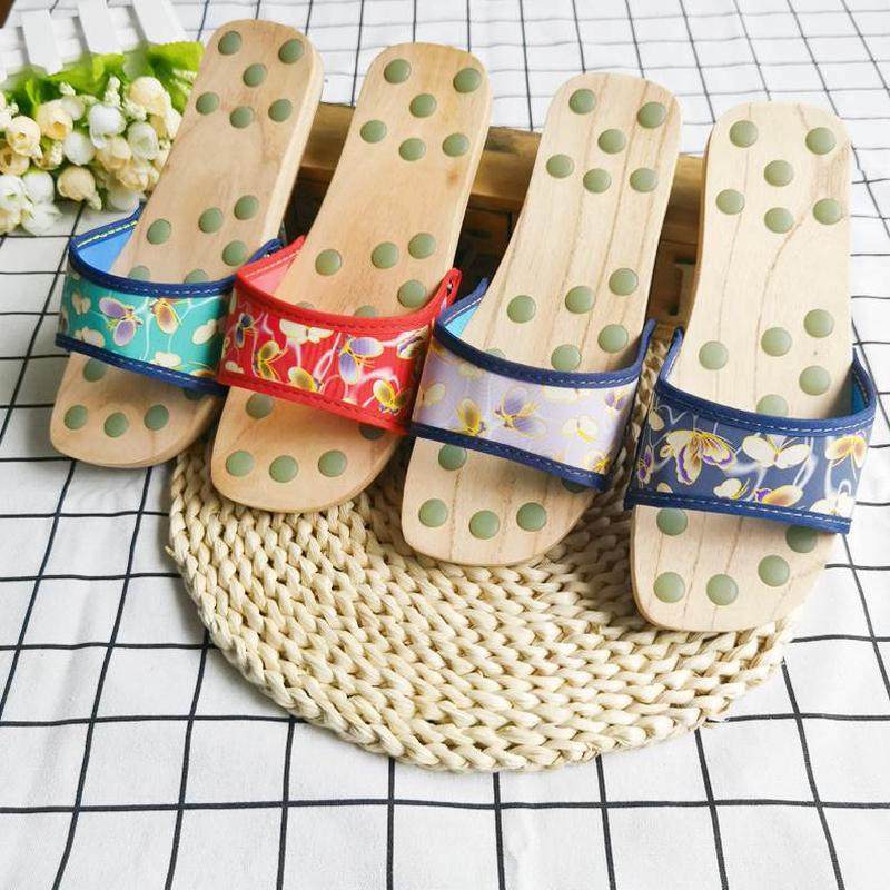 桂森按摩速干拖鞋木屐居家拖鞋款夏季保男女无漆手工木环防滑防臭,女鞋,一字拖,淘宝优惠券,粉丝福利购,淘宝优惠卷