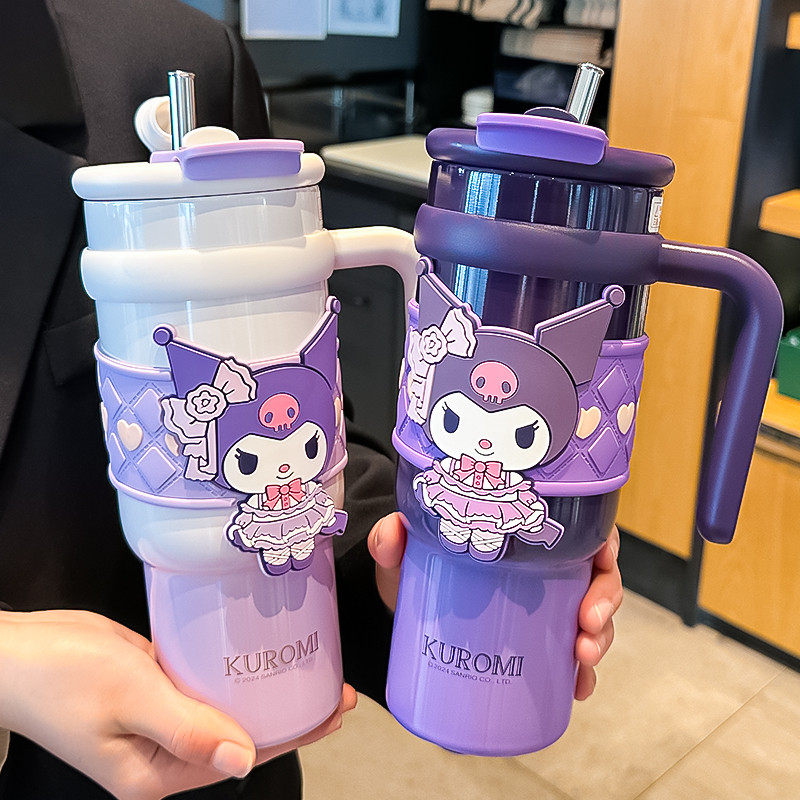 库洛米冰霸杯大容量水杯女生高颜值2025新款办公室吸管杯,餐饮具,保冷/保温杯,淘宝优惠券,粉丝福利购,淘宝优惠卷