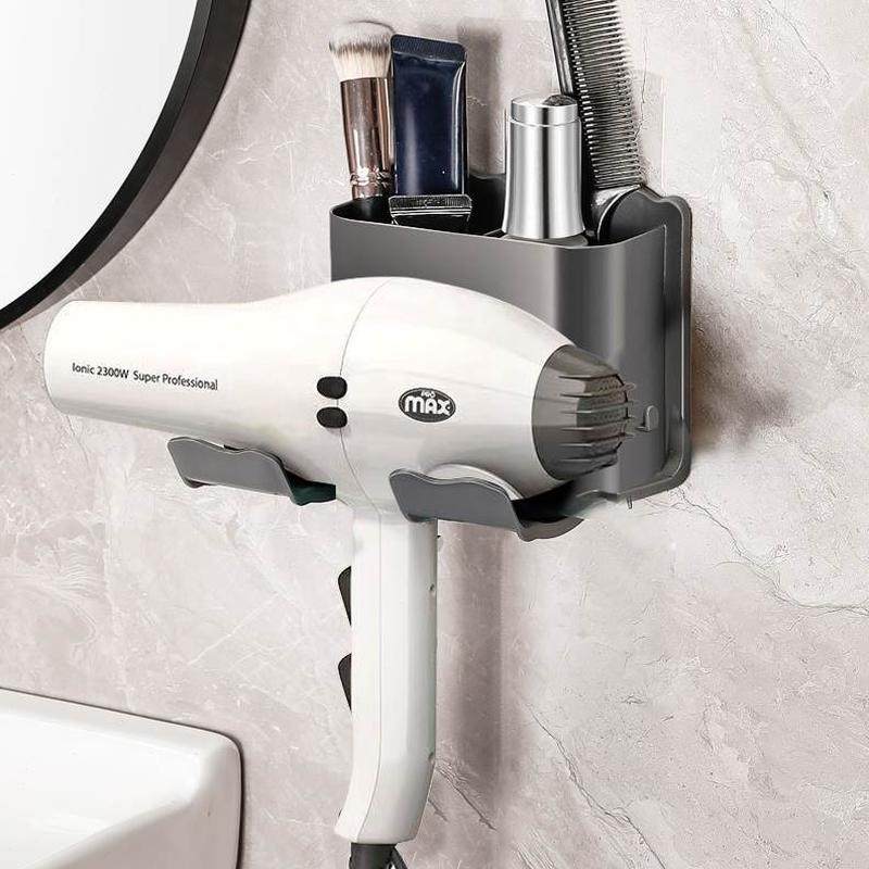 吹风机置物架支架卫生间子大风筒免打孔收纳架壁挂式浴室电吹风,家庭/个人清洁工具,吹风机置物架,淘宝优惠券,粉丝福利购,淘宝优惠卷