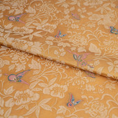 裱新中式 中国风提花云锦包装 蝴蝶老钱风仿宋锦面料剪花锦盒书画装