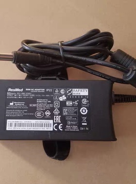 适用 ResMed瑞思迈 370001呼吸S10止鼾机 24V3.75A电源适配器 90W