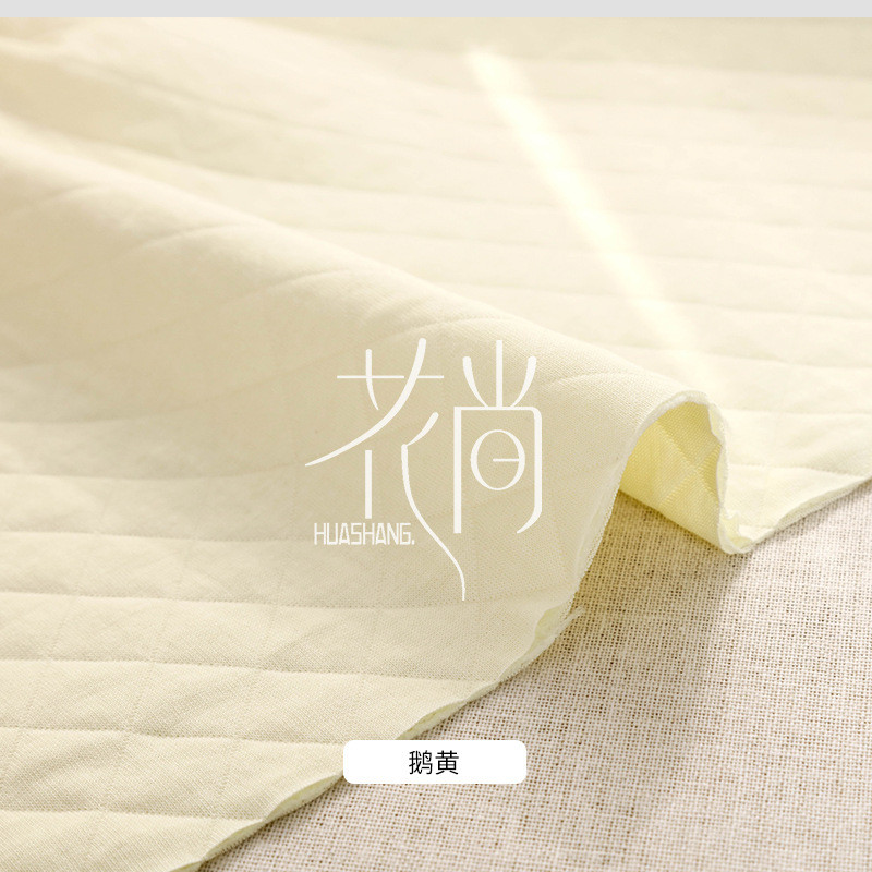 三层夹棉床 婴幼儿包被 毯子布料品面料1.6米宽 夹棉空气层棉质布