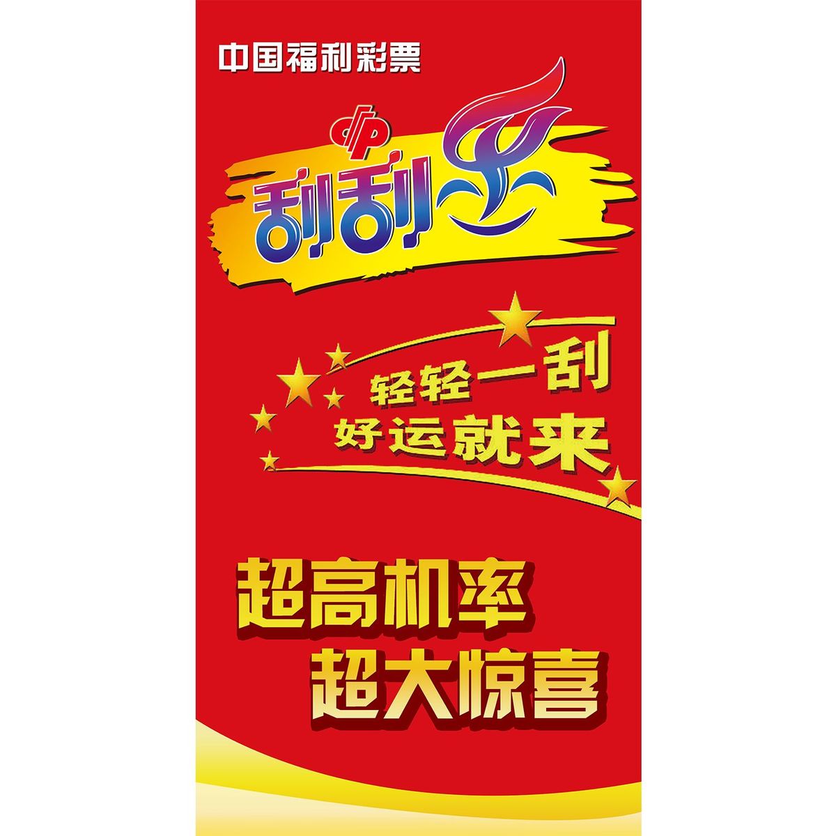 刮刮乐玩法招贴图福利彩票福彩投注站宣传资料用品海报广告