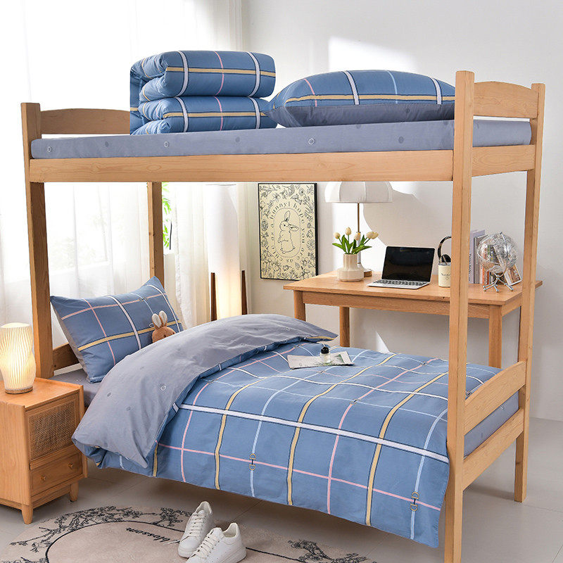 纯棉大学生宿舍三件套90x200男生高中寝室被套单人床上用品六件套,床上用品,学生床品套件,淘宝优惠券,粉丝福利购,淘宝优惠卷