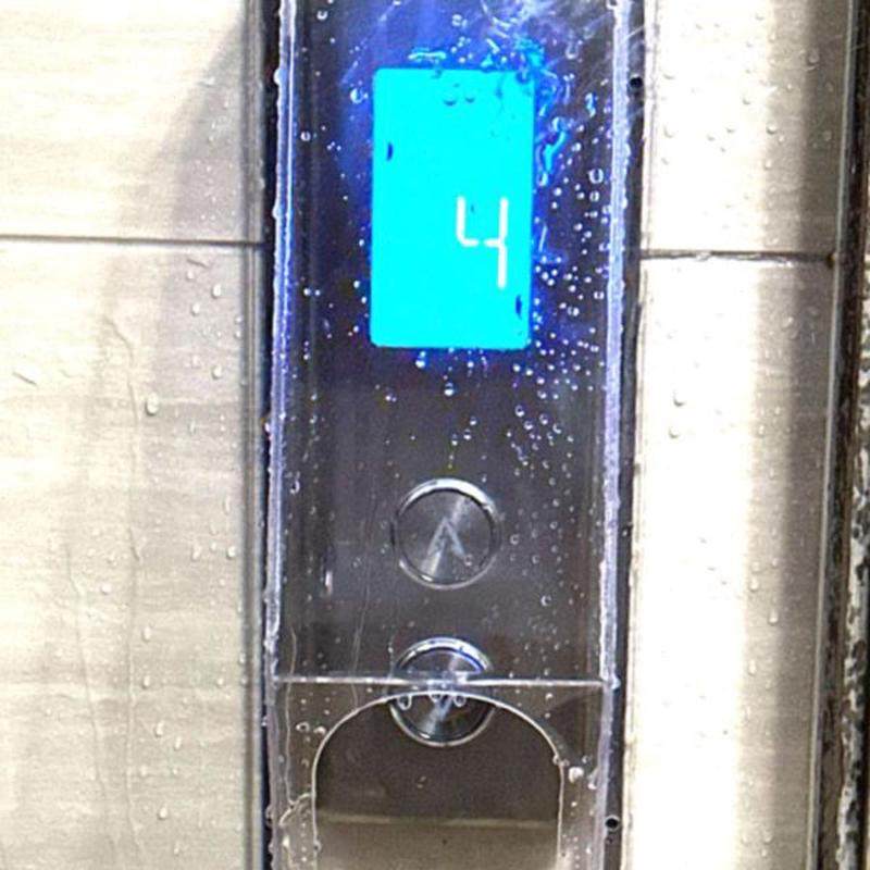 电梯按钮防雨罩 彩色可视主机防水罩 户外按钮防水盒单元门口防雨