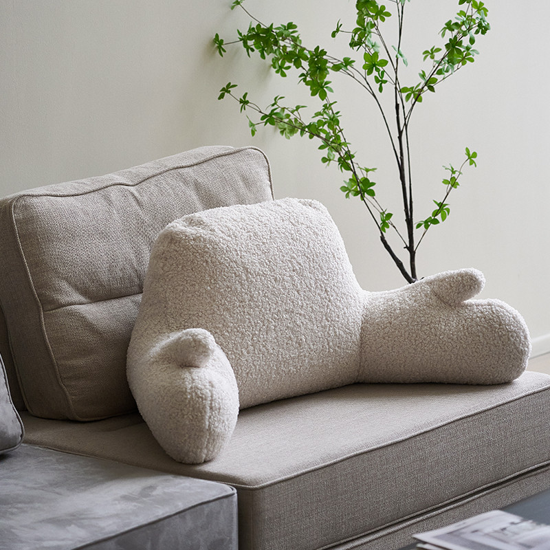 格度生活礼物送女友蟹蟹靠枕飘窗氛围感简约可爱抱枕卧室床头靠垫