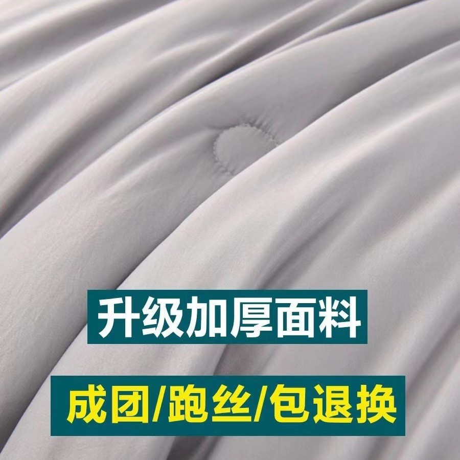 希尔顿蚕丝被桑蚕丝春秋被加厚冬被芯全棉空调被酒店礼品被子批发