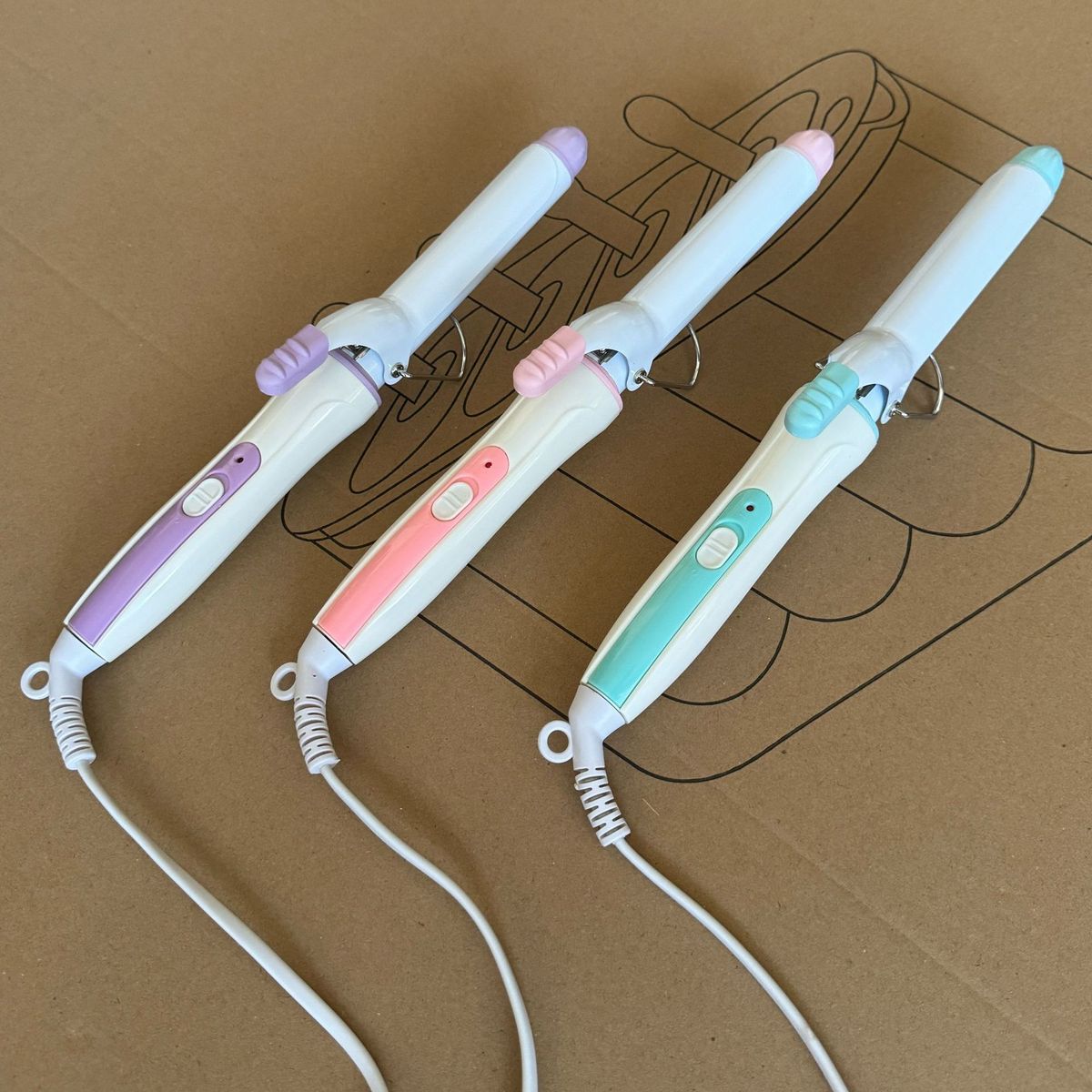 跨境电商电卷发棒卷发器神不伤发大波浪卷美发蓬松蛋卷宿舍便携