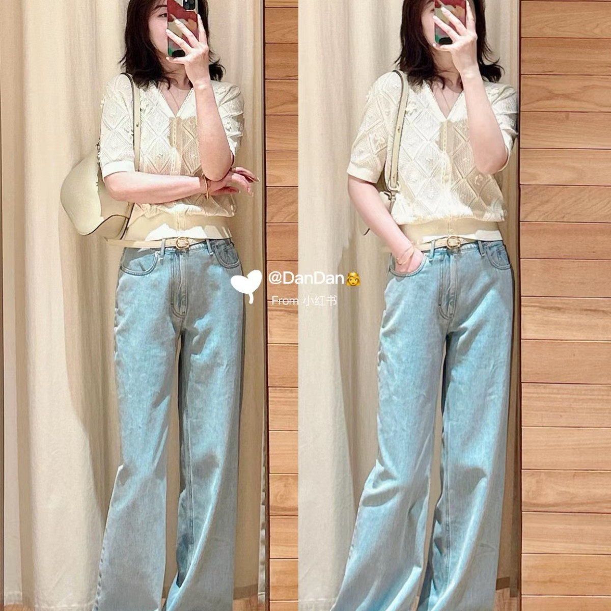 现货  2色春季新款全棉牛仔阔腿牛仔长裤,女装/女士精品,汉服裤装,淘宝优惠券,粉丝福利购,淘宝优惠卷