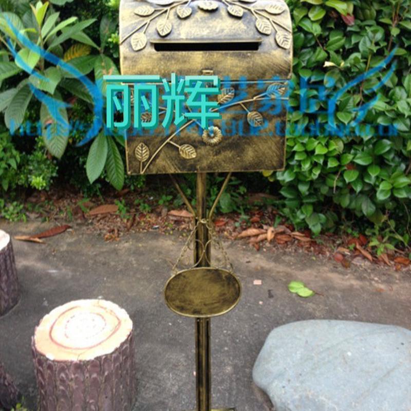 田园铁艺别墅公园寄信报箱信箱收件箱户外件箱邮箱信筒邮筒