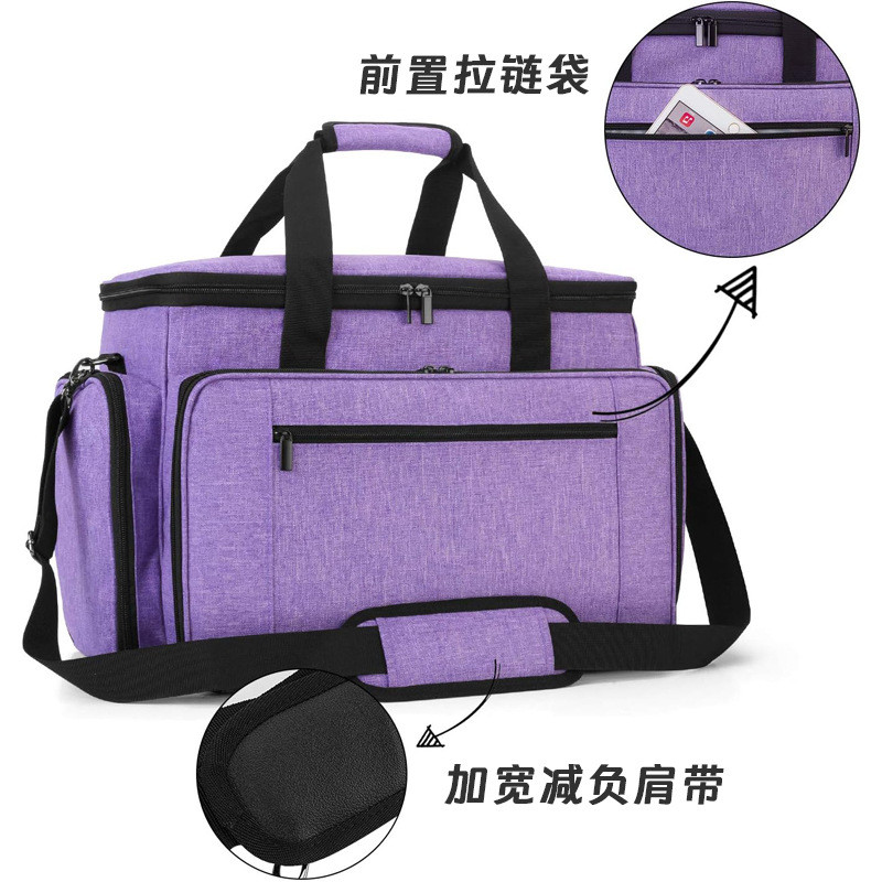 缝纫机收纳包热销牛津布耐磨手提定制手工针线收纳包厂家单肩